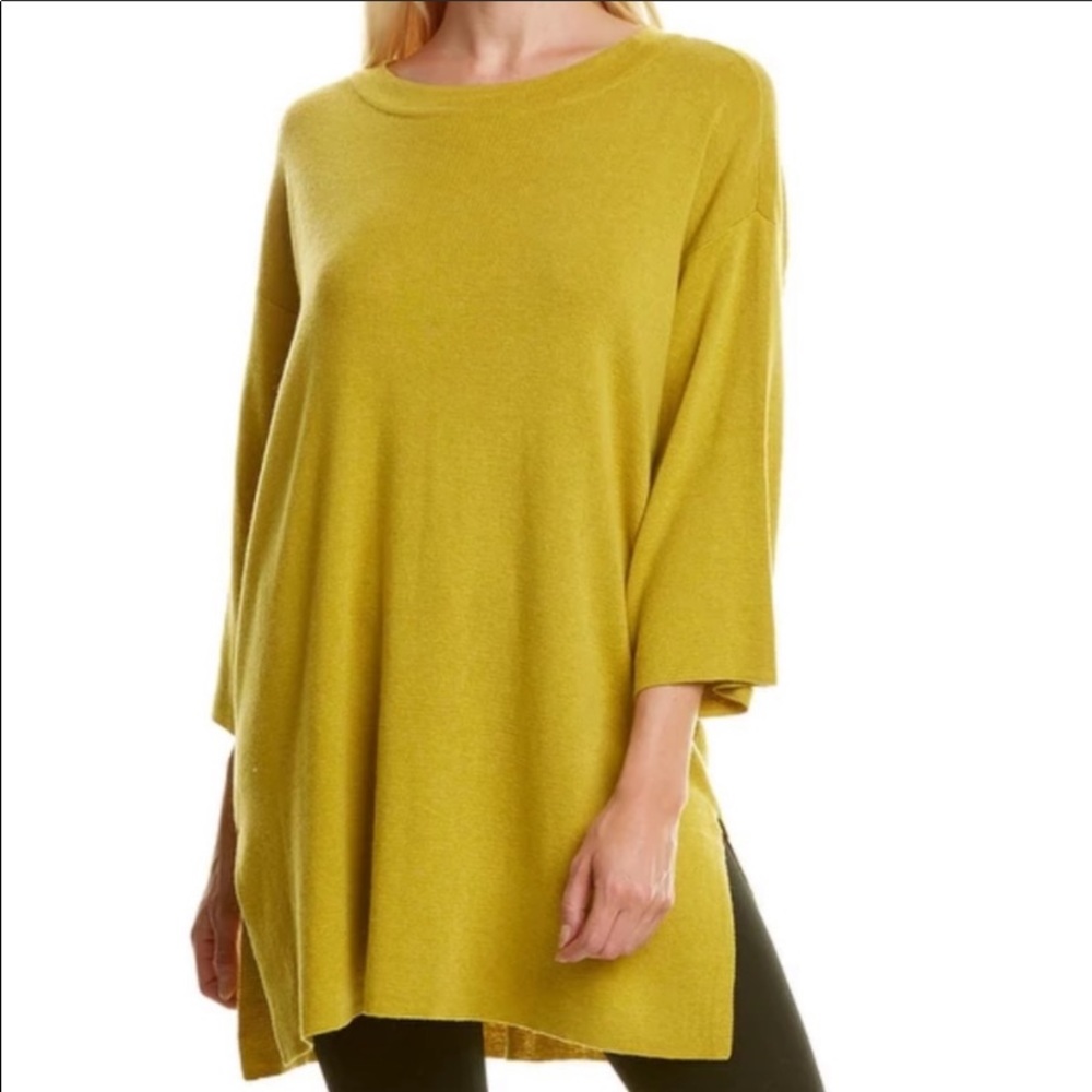 COPY - Eileen Fisher Fern Mock Nexk Tunic